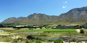 Stunning landscapes surrounding Stanford Village