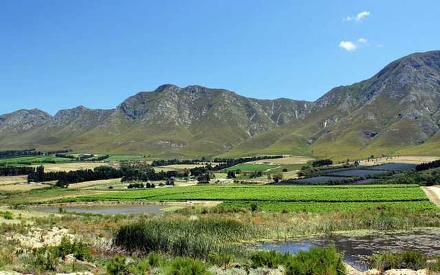Stunning landscapes surrounding Stanford Village