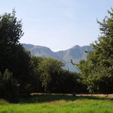 View of the Klein River Mountains from the patio