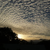 Beautiful skies over Stanford in the Overberg