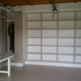   Garage shelving
