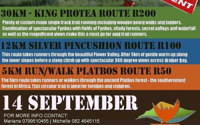 The Cape Mohair Fynbos Trail Run