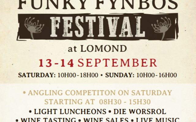 Funky Fynbos Events at Lomond