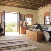 Front Room with Balcony overlooking the Garden
