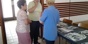 Die foto uitstalling word beplan