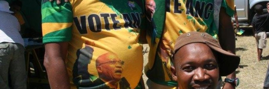 Canvassing and voting at the Blompark Community Hall this afternoon