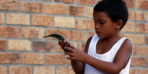 Locals fishing at the harbour before we left