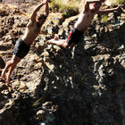 Jumping into the River