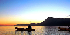 Kayaking on the Lagoon 