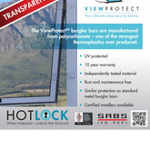 Transparent Burglar Bars