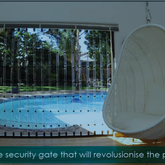 CLEAR TRELLIS: A Clear Retractable Security Gate