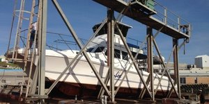 The Ivanhoe being checked for the new Season