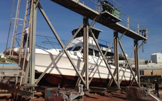 The Ivanhoe being checked for the new Season