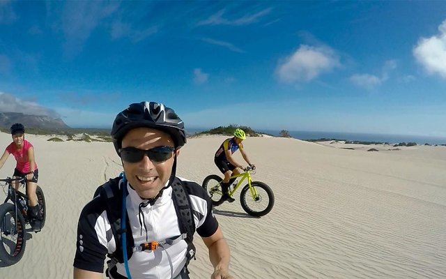 Taking Clients on the Dunes