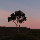 Sunset at the edge of the Karoo