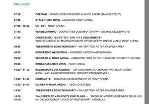 4X4 Kompetisie Program