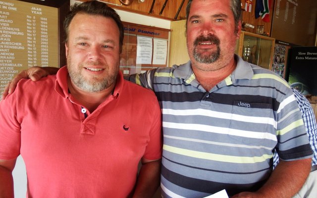 1ste plek - Francois van der Merwe & Doewie Viljoen