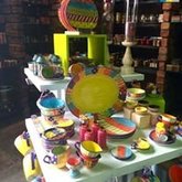 Multi Colour Selection of Candles and Ceramics