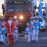Christmas Lights Evening Parade with Fire Brigade