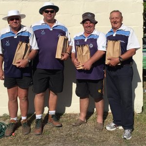  Jukskei wenners van die 1ste Afdeling.