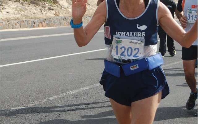Julia Barlow during the race at Glencairn.