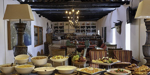 Enjoy meals at the Fig Tree Restaurant