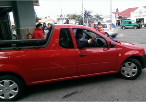 Gansbaaier wen Bakkie