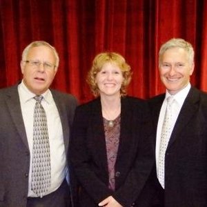 Ds. Dirk van Dyk, Dr. Lisel Joubert en Ds. Willie Kotze