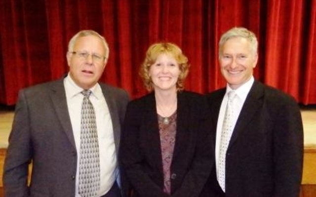 Ds. Dirk van Dyk, Dr. Lisel Joubert en Ds. Willie Kotze