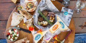 Goodies to make up the perfect picnic from Klein River Cheese