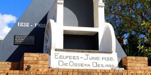 Ox Wagon Monument in Napier