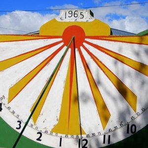 SA's Largest Sundial in Napier