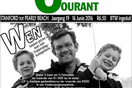 Gansbaai_Courant_16_Junie_2016_Voorblad