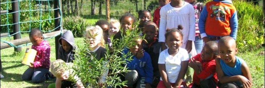 A few happy faces at Flower Valleyâ€™s Early Learning Centre 