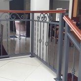 Balustrade with Balau top rail