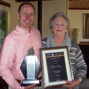 Stephen Weeden en Maria Claassen (Agent van die Jaar)