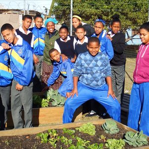 In die groente-tuine is die hande behoorlik vuilgesmeer, maar die resultate was uiters bevredigend, met groentes wat benut gaan word. 