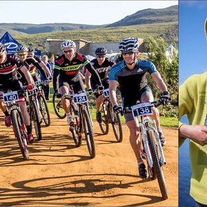 Mountain bikers and a fly-fisher from the archive album