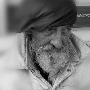 Piet Visagie se foto, â€œOu Manâ€, wat met goud beloon is.