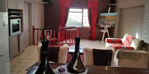 Lounge / dining room and kitchen