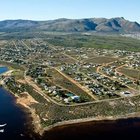 Fisherhaven Lagoon from the sky.