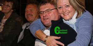 Al die pad van Oostersee af â€“ Tony en Karen Hoogendijk.  Hul huisie by Die Damme maak van hulle gereelde Gansbaaiers.