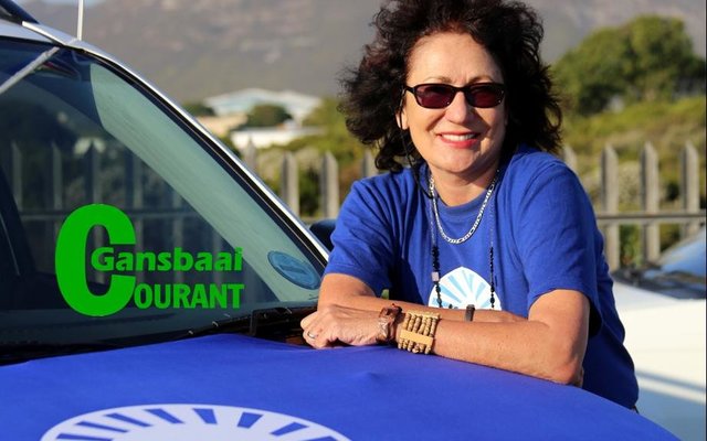 Rdl Riana de Coning wat in Wyk 2 skoonskip gemaak het tydensdie pas-afgelope verkiesing. 