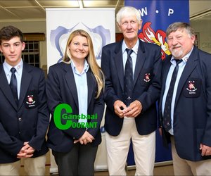 Rusty lewer vier WP-sterre op