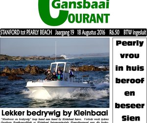 Lekker bedrywig by Kleinbaai