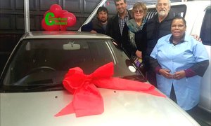 Groot geluk tref Sophie op 60