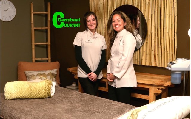 During a missionary trip to China, Diana Huyser fell in love with the country and its people.  She always wanted to create that peaceful, relaxing ambiance that she experienced. Her inspiration for her new venture, Tranquility Wellness Spa, came from just that.  Diana (right) appears with NadeÃ¡ Crause, Tranquilityâ€™s beauty specialist. 