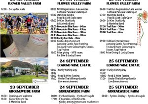 Funky Fynbos Festival Programme