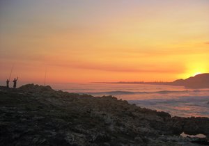 Fishing in Hermanus