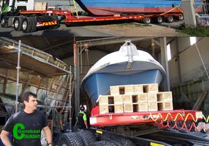 Klein begin met 16m lange boot